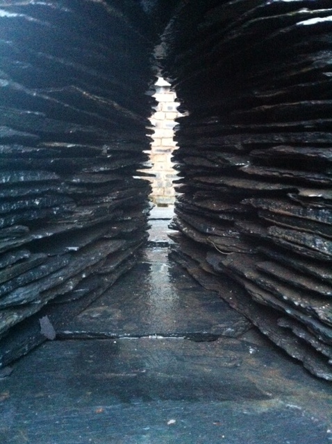 Slate Cairn I close up by Ewen Duncan - commission on request