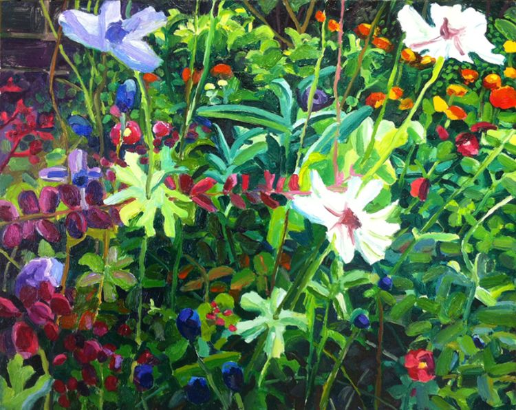 Garden Painting 2   31.19 x 25cm, Giclee Print  £70